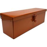 Cassetta porta attrezzi 300x90 H 95 mm arancio lucido portalucchetto